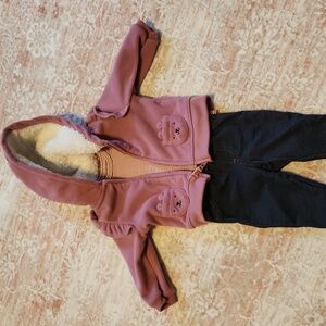 Carter's Bear Hoodie Set Newborn